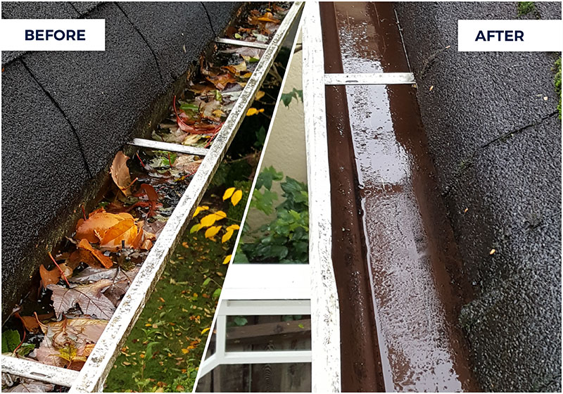 West Vancouver Gutter Cleaning Exterior Cleaning Services